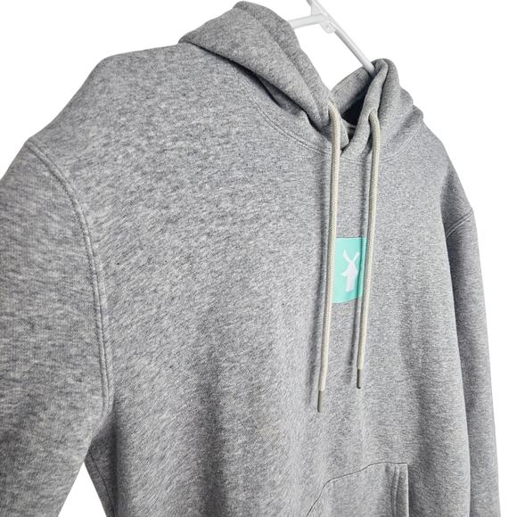 Dutch Bros Coffee Mens Hoodie Sweatshirt Size L Windmill Pullover Casual Comfy - Picture 5 of 7